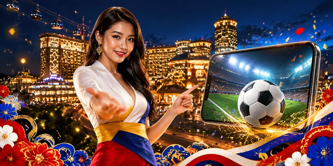 Peminat bola sepak Malaysia menggunakan rempit33 untuk menonton dan bertaruh pada perlawanan langsung di Genting