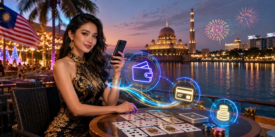 Pemain menikmati permainan rummy dalam suasana kasino langsung di Putrajaya